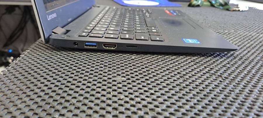 Small travel Lenovo laptop