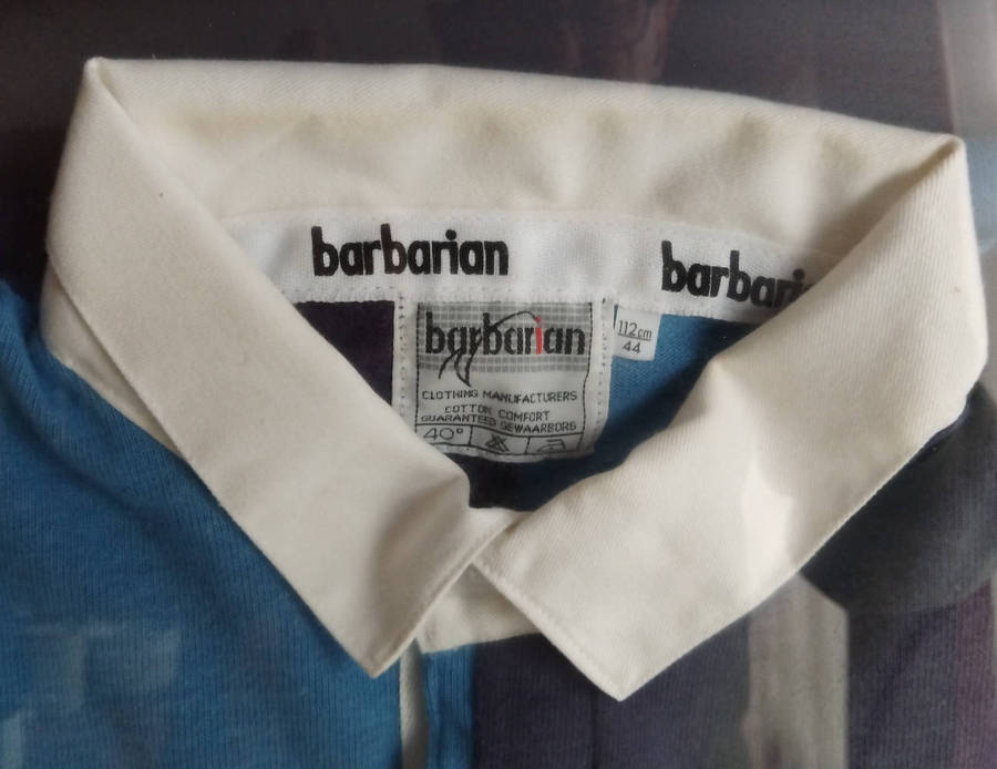 BAABAAS RUGBY JERSEY IN BOXED FRAME