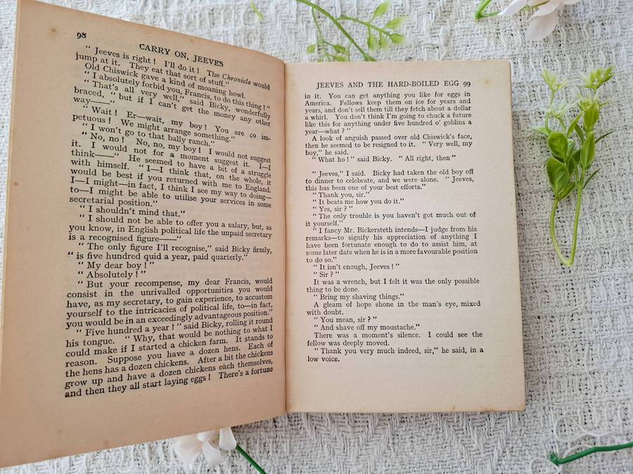 Carry on, Jeeves by P.G. Wodehouse