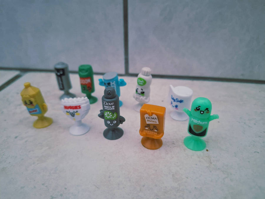 10 x Checkers stickeez mini