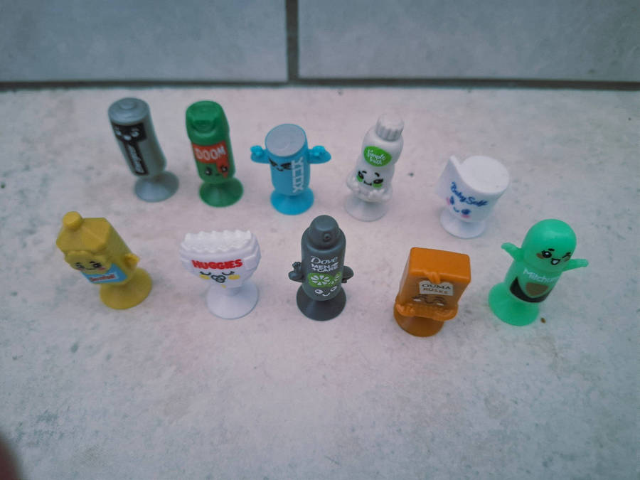 10 x Checkers stickeez mini