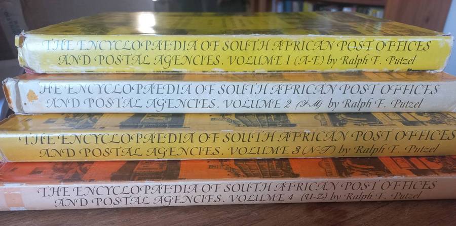 The Encyclopedia of South African Post Offices and Postal Agencies - Complete Collection Volume 1-4