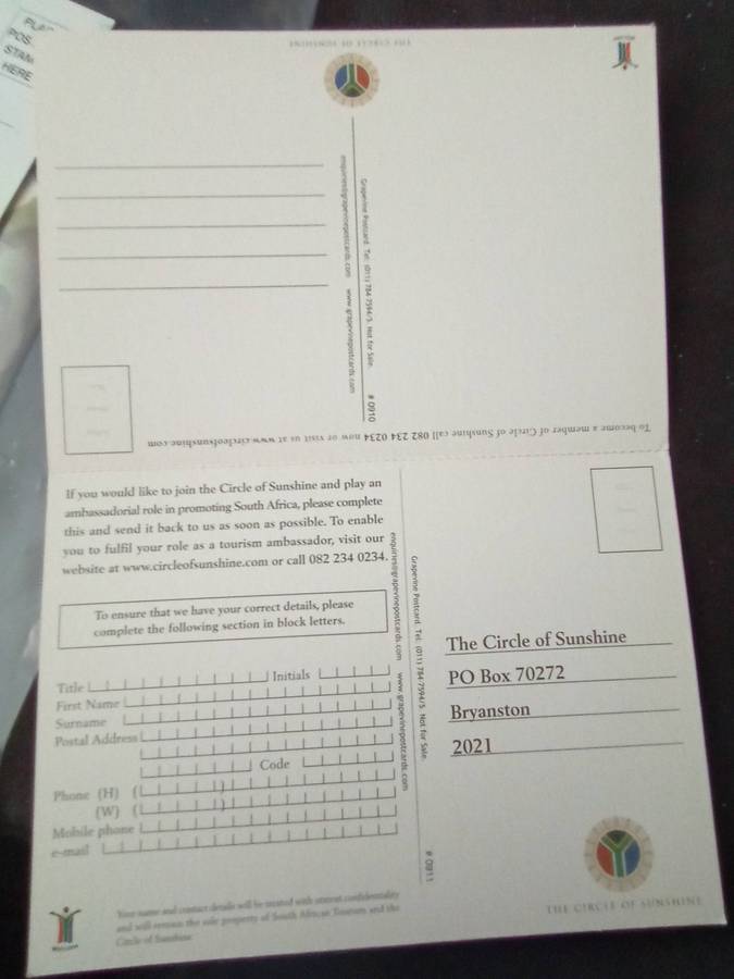 Cards SA (set of 7) (SG-123)