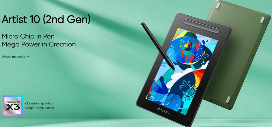 XP-Pen Artist 10 Drawing Display