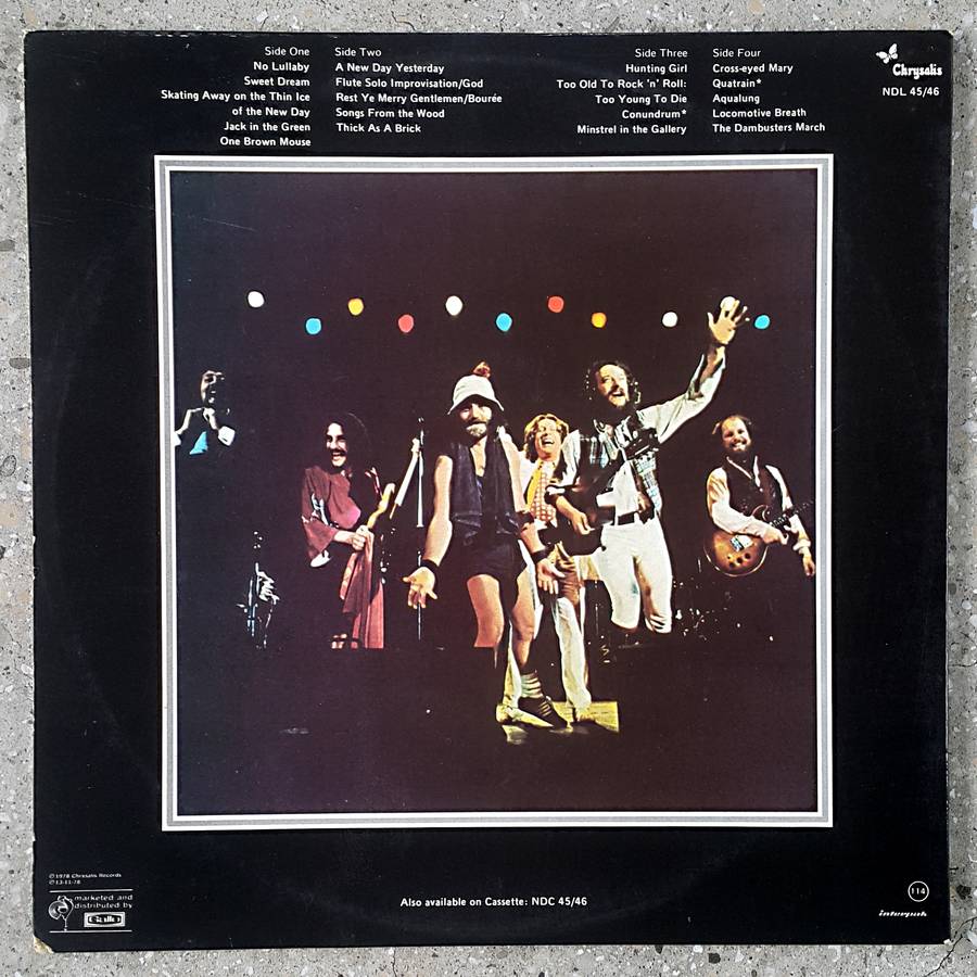 JETHRO TULL - LIVE - BURSTING OUT 2 × Vinyl, LP, Album Country: South Africa Released: 1978