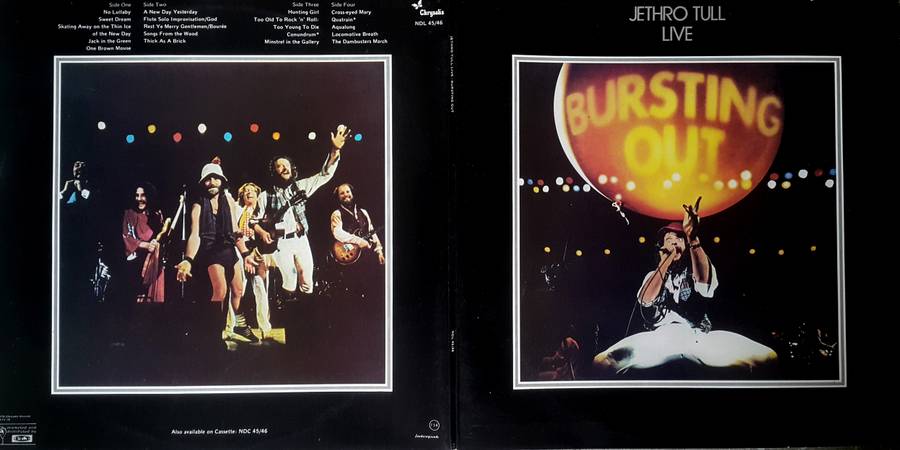 JETHRO TULL - LIVE - BURSTING OUT 2 × Vinyl, LP, Album Country: South Africa Released: 1978