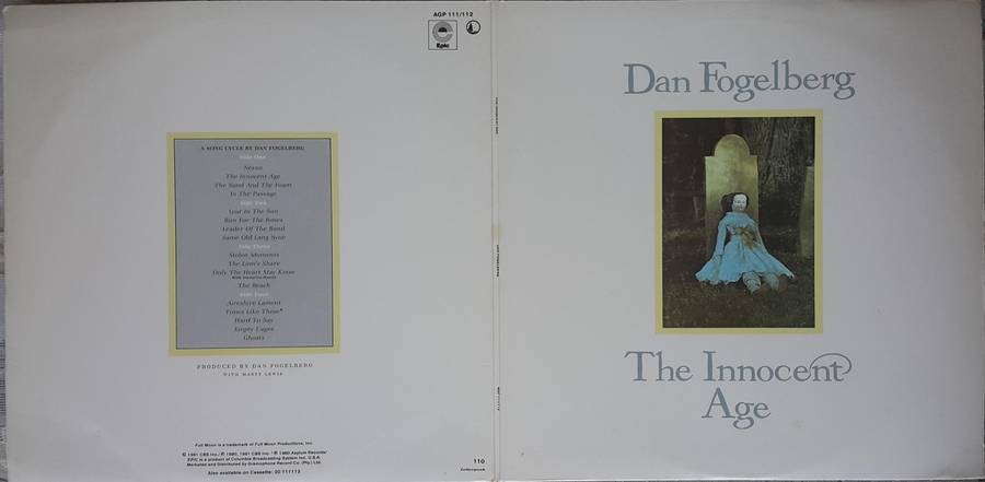 DAN FOGELBERG - THE INNOCENT AGE 2 × Vinyl, LP, Album Country: South Africa Released: 1981