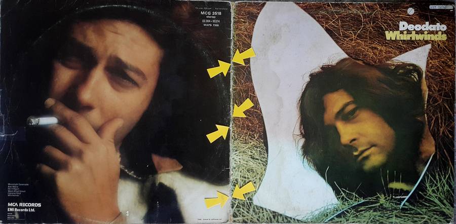 DEODATO - WHIRLWINDS Vinyl, LP, Album, Gatefold Sleeve Country: UK Released: 1974