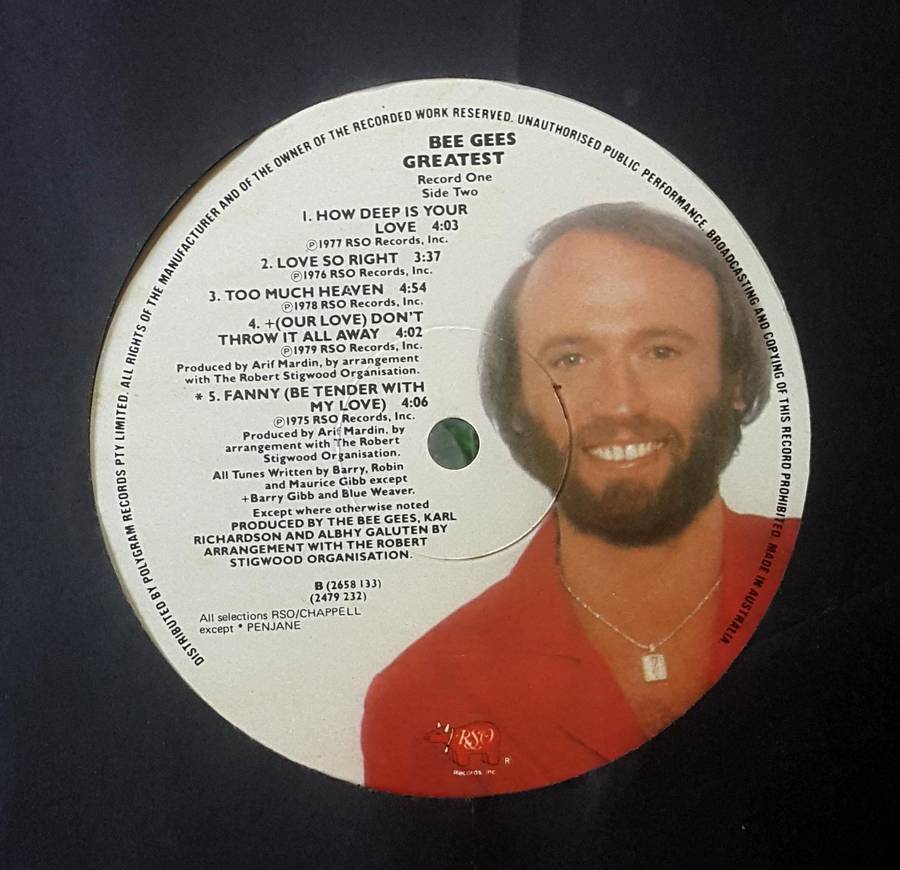 BEE GEES - GREATEST 2 × Vinyl, LP, Compilation, Trifold Country: Australia Released: Dec 1979