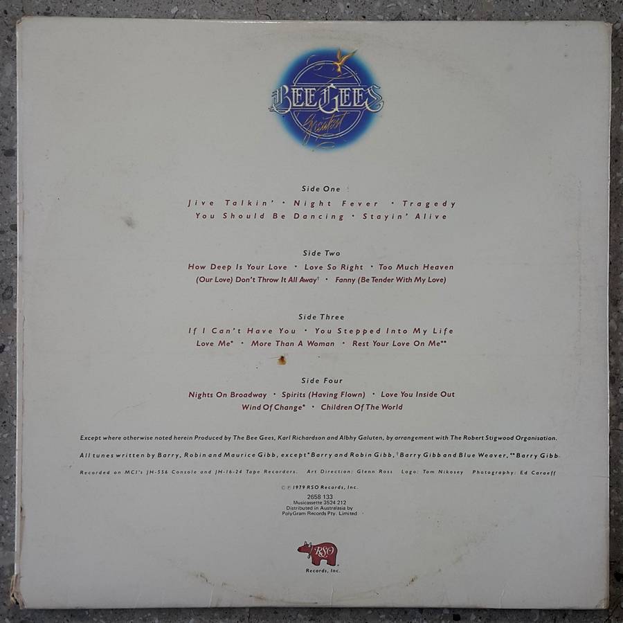 BEE GEES - GREATEST 2 × Vinyl, LP, Compilation, Trifold Country: Australia Released: Dec 1979