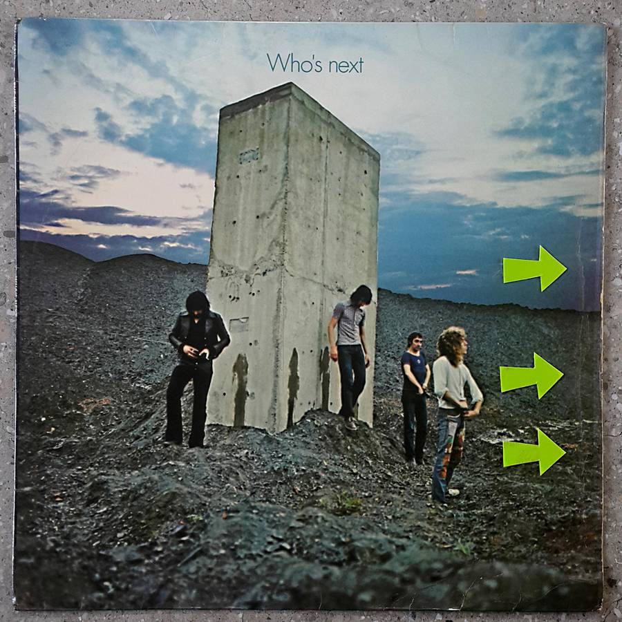 THE WHO - WHO'S NEXT Vinyl, LP, Album Country: South Africa Released: 1971
