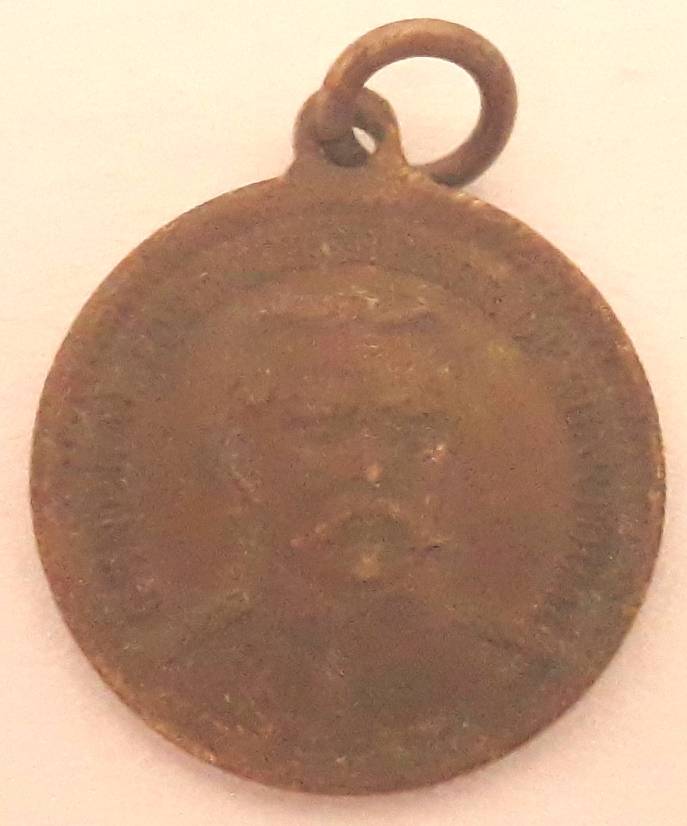 Antique 1900 General Lord Kitchener of Khartoum Tobacco Medallion