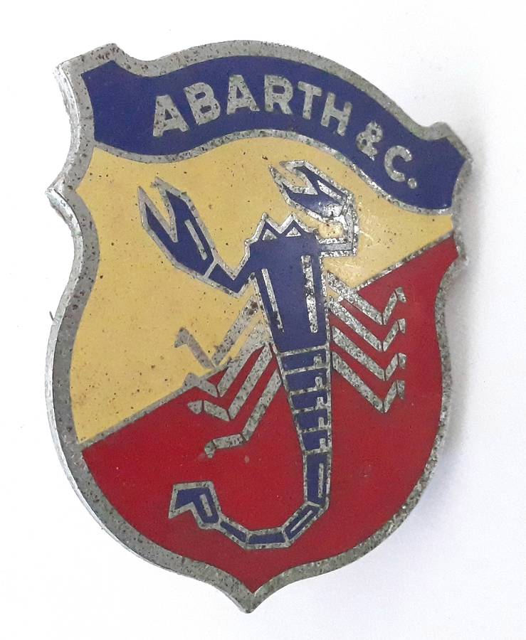 Vintage Abarth & C Italian Car Badge