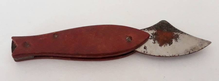 Vintage Swiss Made Mini Fish Pocket Knife