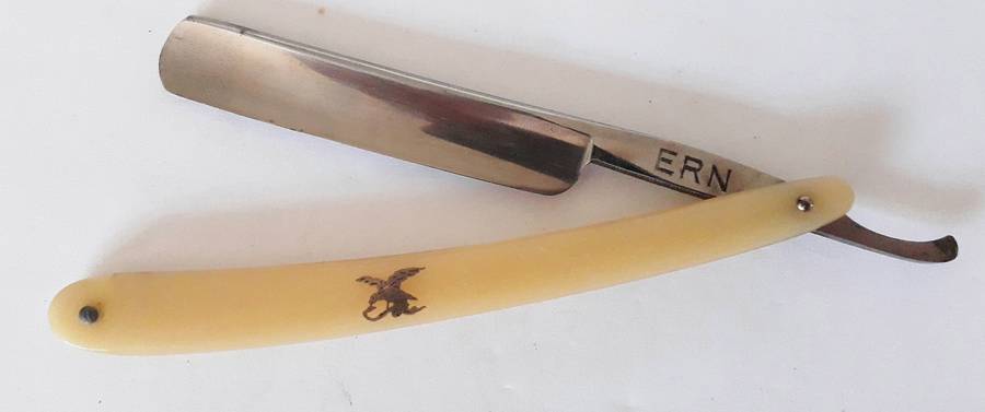 Vintage German Ern Wald Solingen Straight Razor