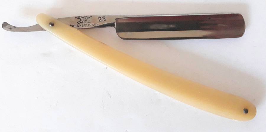Vintage German Ern Wald Solingen Straight Razor