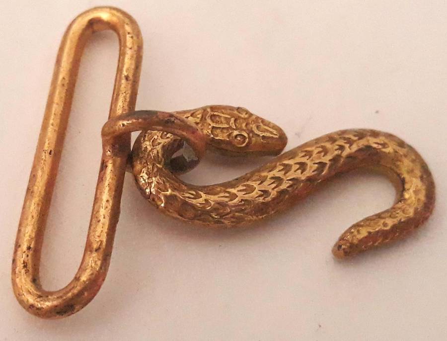 Vintage Snake Belt Buckle