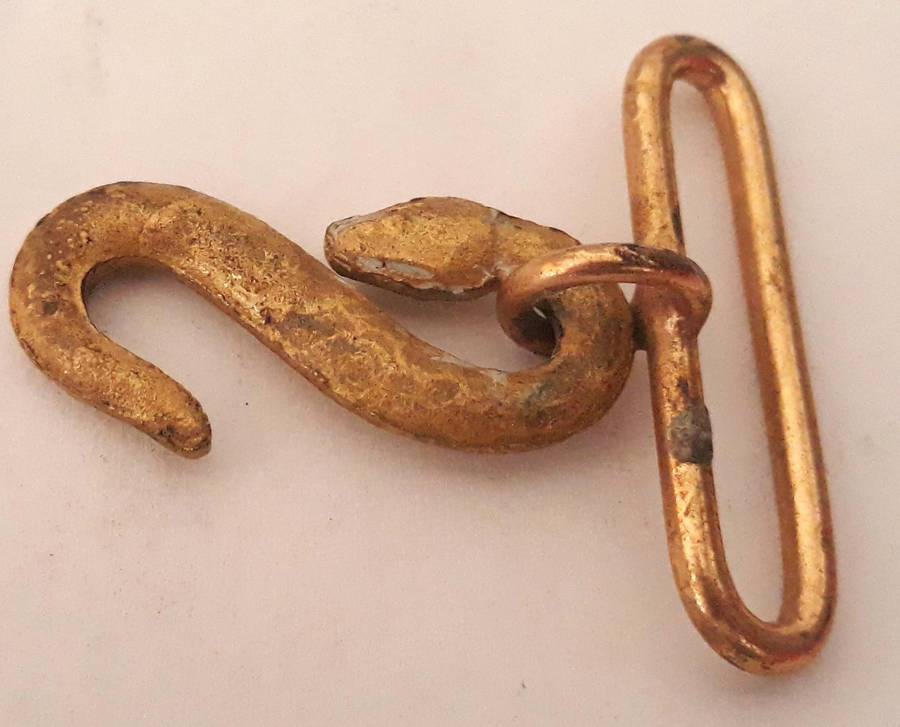Vintage Snake Belt Buckle