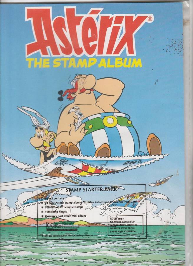 ASTERIX    STAMP  STARTER PACK    UNOPENED