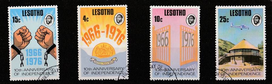 LESOTHO    1975    SG314-317       FULL SET
