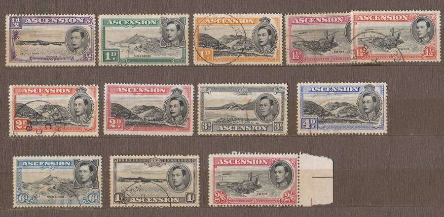 ASCENSION      1938      KING GEORGE V   PART SET
