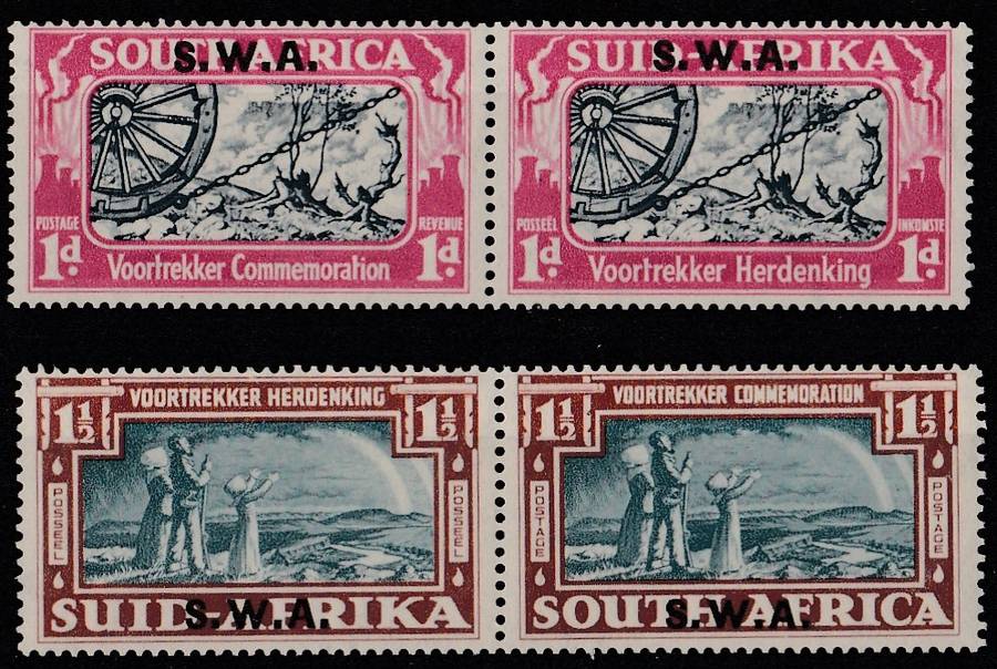 SOUTH WEST AFRICA    1938   UMM        SACC136-137   FULL SET