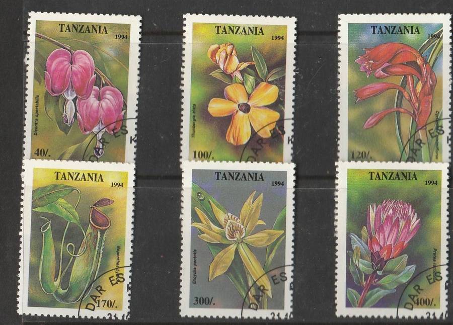 TANZANIA   ORCHIDS    1994