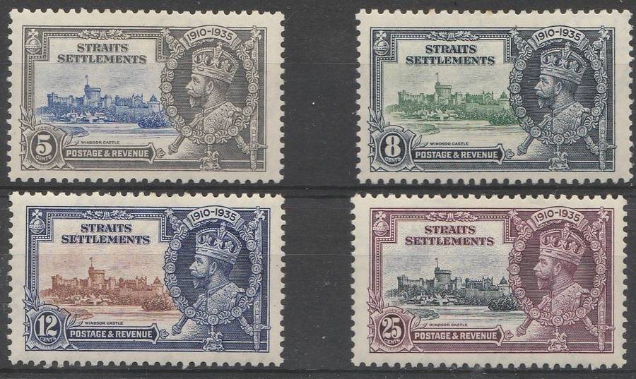 STRAITS SETTLEMENTS  1935  KING GEORGE V