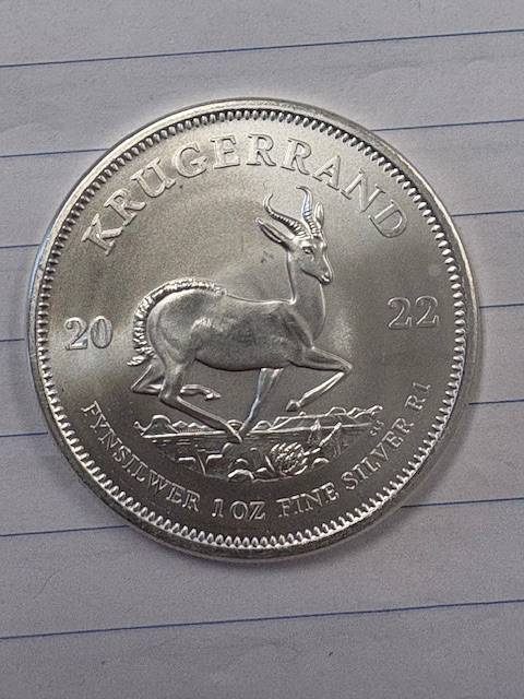 2022 1oz SILVER Krugerrand
