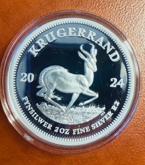 2024 Silver Krugerrand - 2oz ( Two )    - PROOF