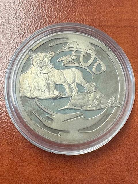 LION Predator of Africa Silver 1oz