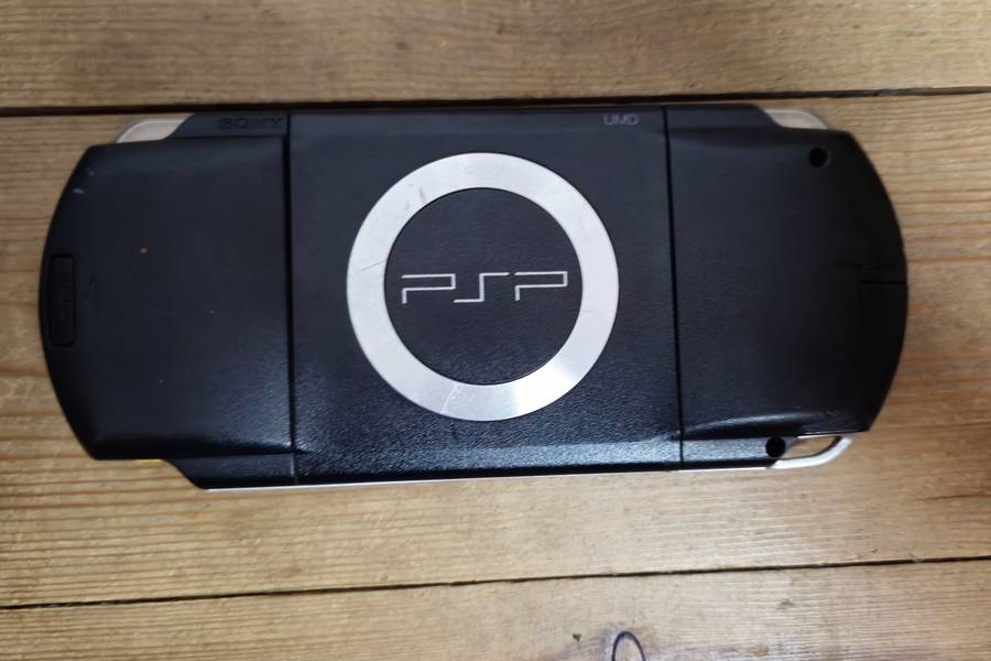 PSP Fat Bundle with 5 Games, Original Charger, Memory Stick