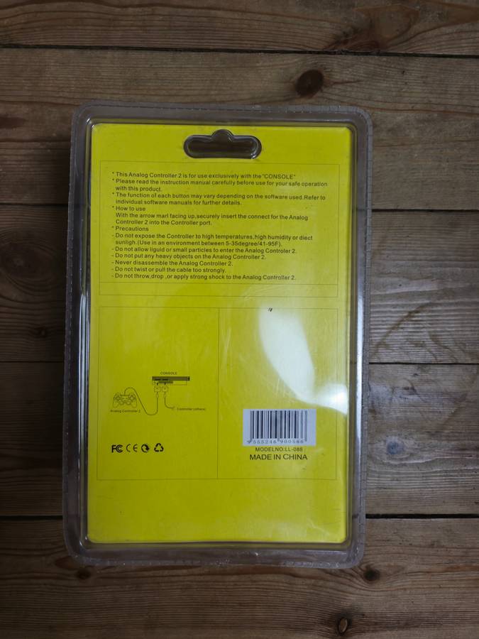 Analog Controller 2 Blue for PS2