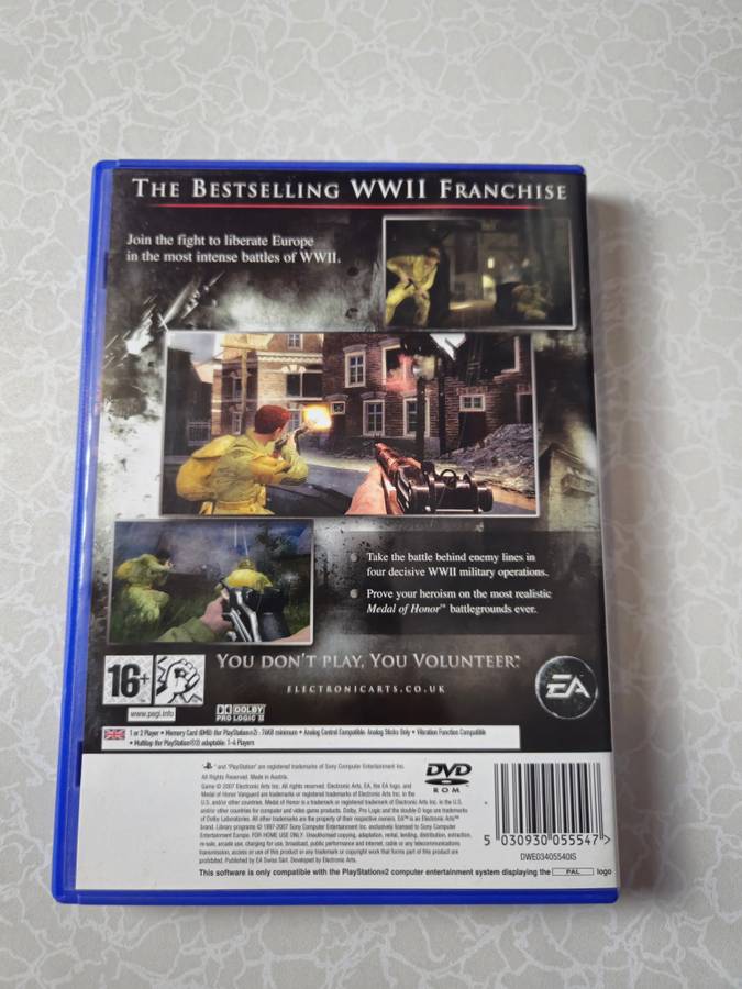 Medal of Honor: Vanguard(PS2)