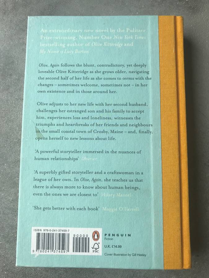 Olive, Again by Elizabeth Strout [Hardcover: Like New]
