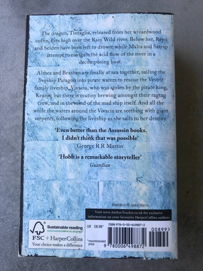 Ship of Destiny (Liveship Traders #3) by Robin Hobb [Paperback:  Excellent]