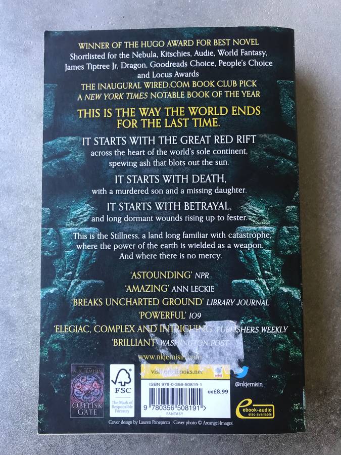 The Fifth Season (Broken Earth #1) by N.K. Jemisin [Paperback: Excellent]