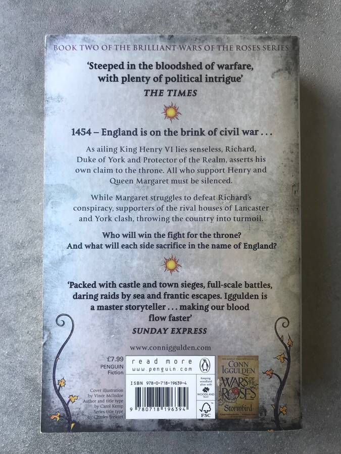 Trinity (Wars of the Roses #2) by Conn Iggulden [Paperback: Excellent]