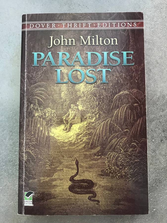 Paradise Lost by John Milton [Paperback: Very Good]