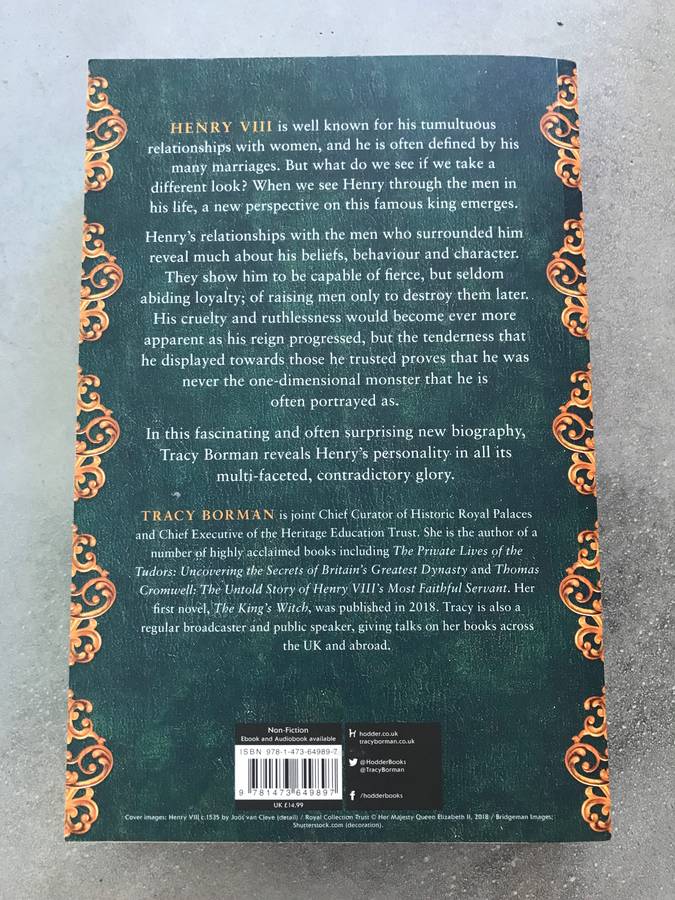 Henry VIII: And the Men Who Made Him by Tracy Borman [Large Paperback: Excellent]