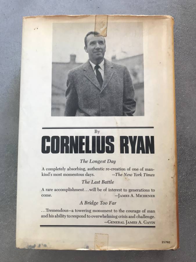 A Bridge Too Far by Cornelius Ryan [Hardcover: Good]
