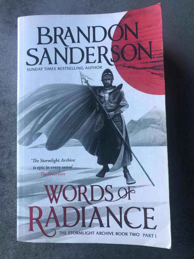 Words of Radiance, Part 1 (Stormlight Archive #2) by Brandon Sanderson [Paperback: Good]