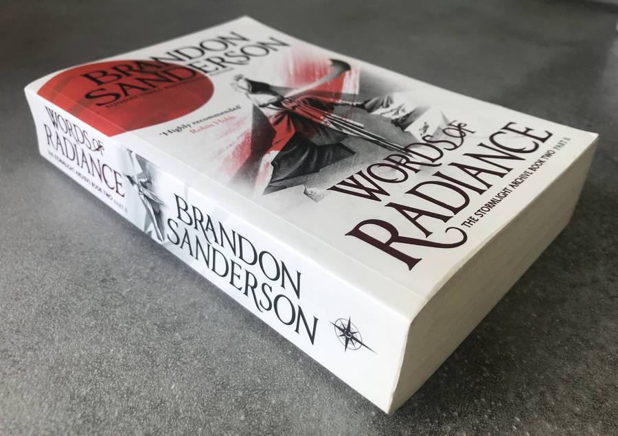 Words of Radiance, Part 2 (Stormlight Archive #2) by Brandon Sanderson [Paperback: Very Good]