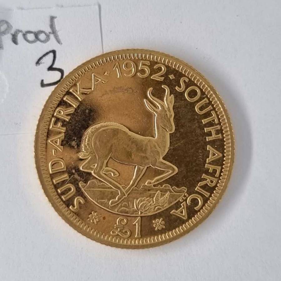 1952 South African Mint Proof Set