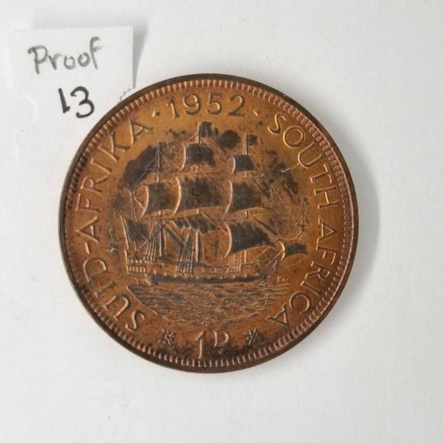 1952 South African Mint Proof Set