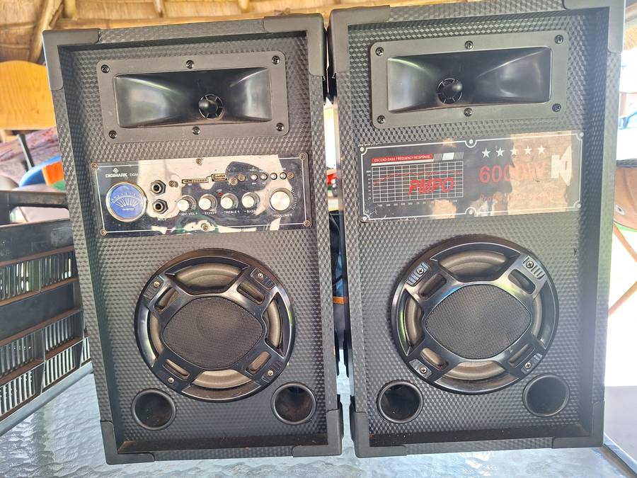 Digimark PMPO 6000W professional speakers