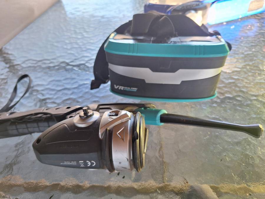 VR reel feel fishing