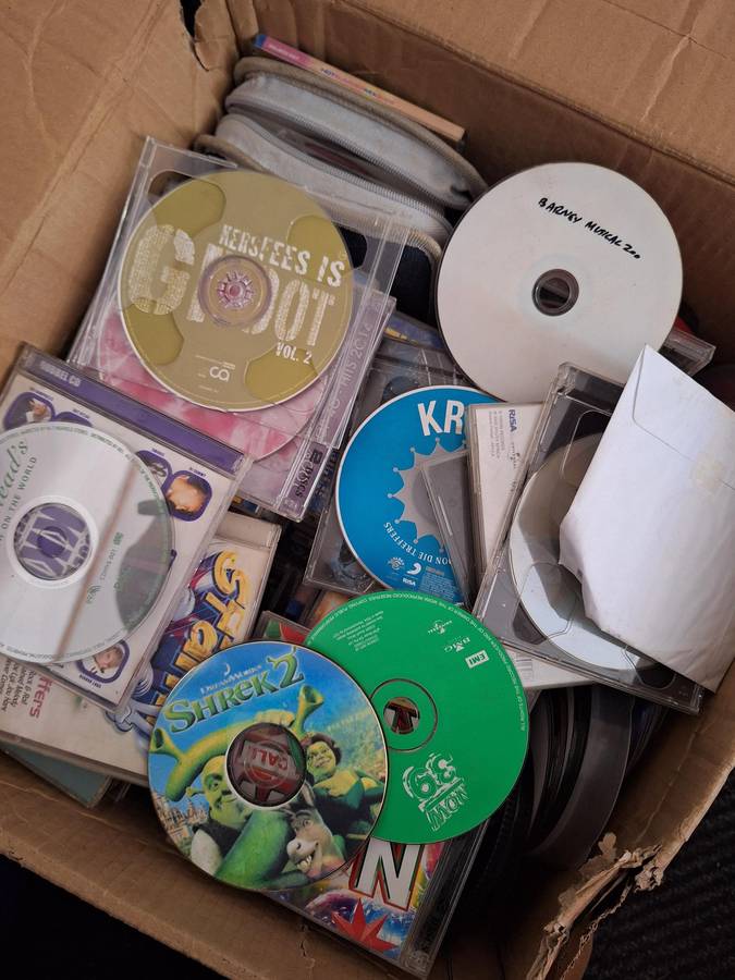 Large Box full of CD's