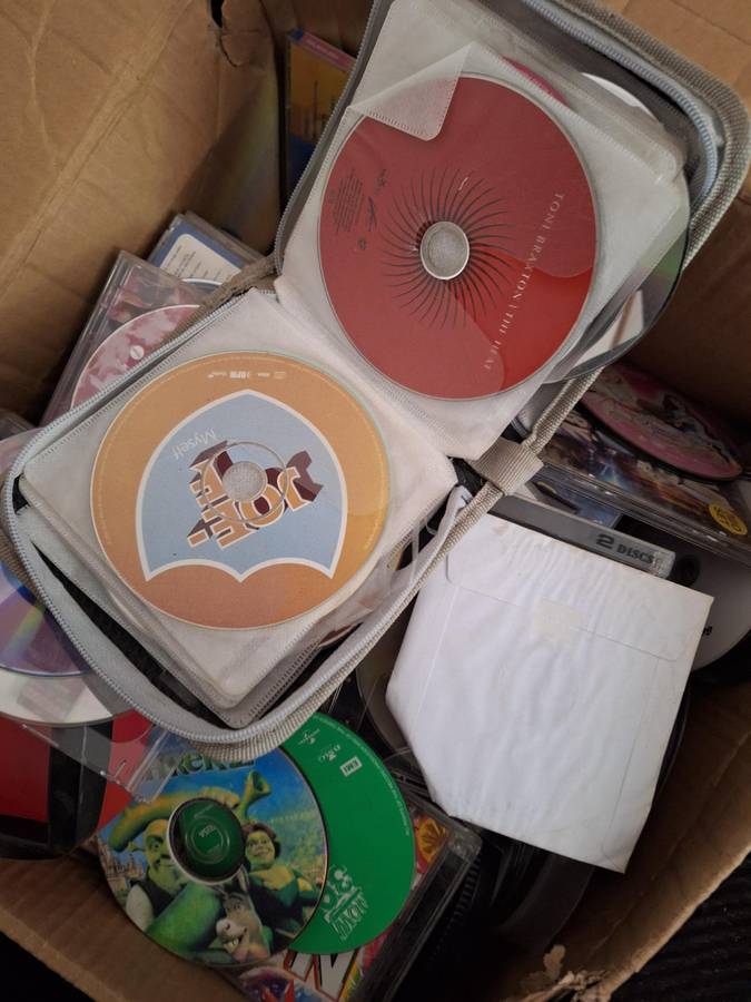Large Box full of CD's