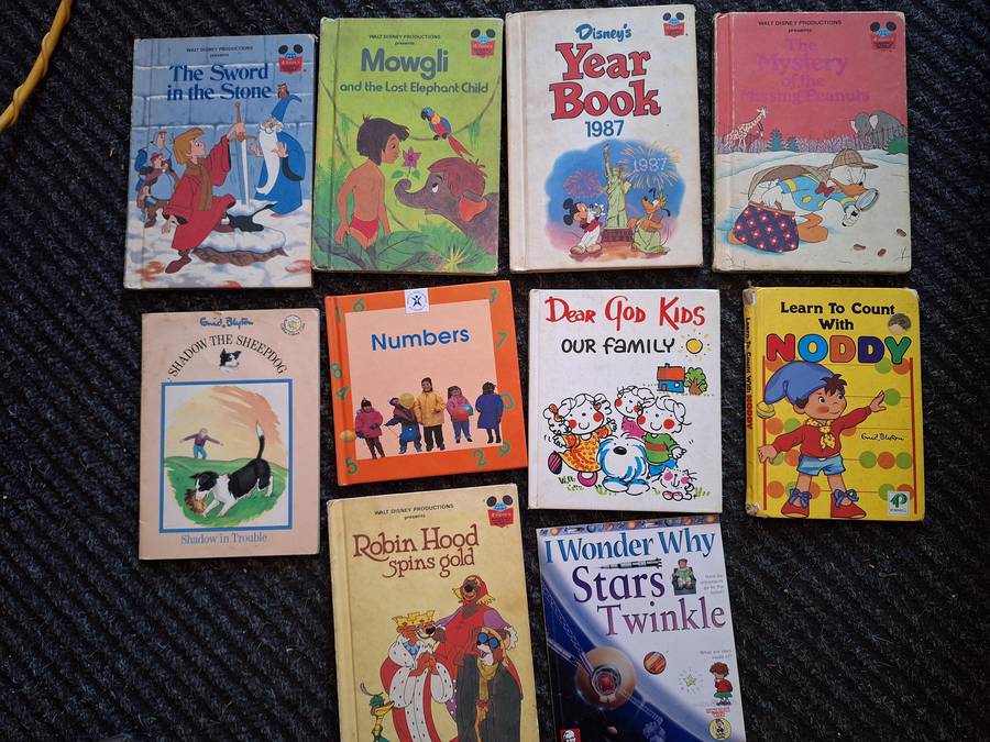 10 x English Kids books